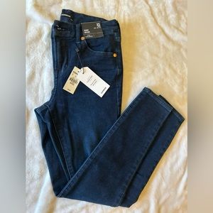 Express Skinny Mid Rise Flexx Jeans